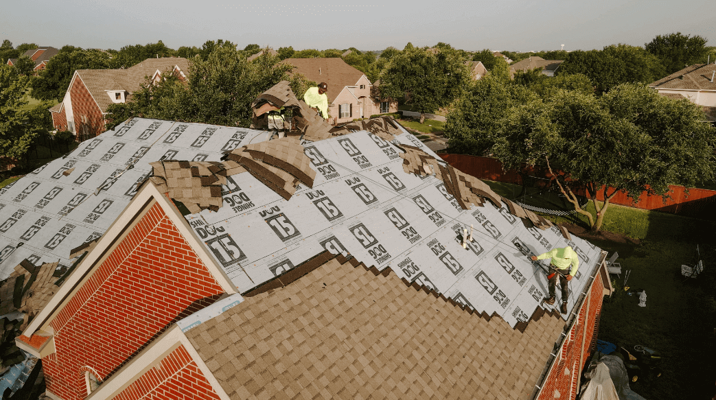 roof replacement - Garland, TX